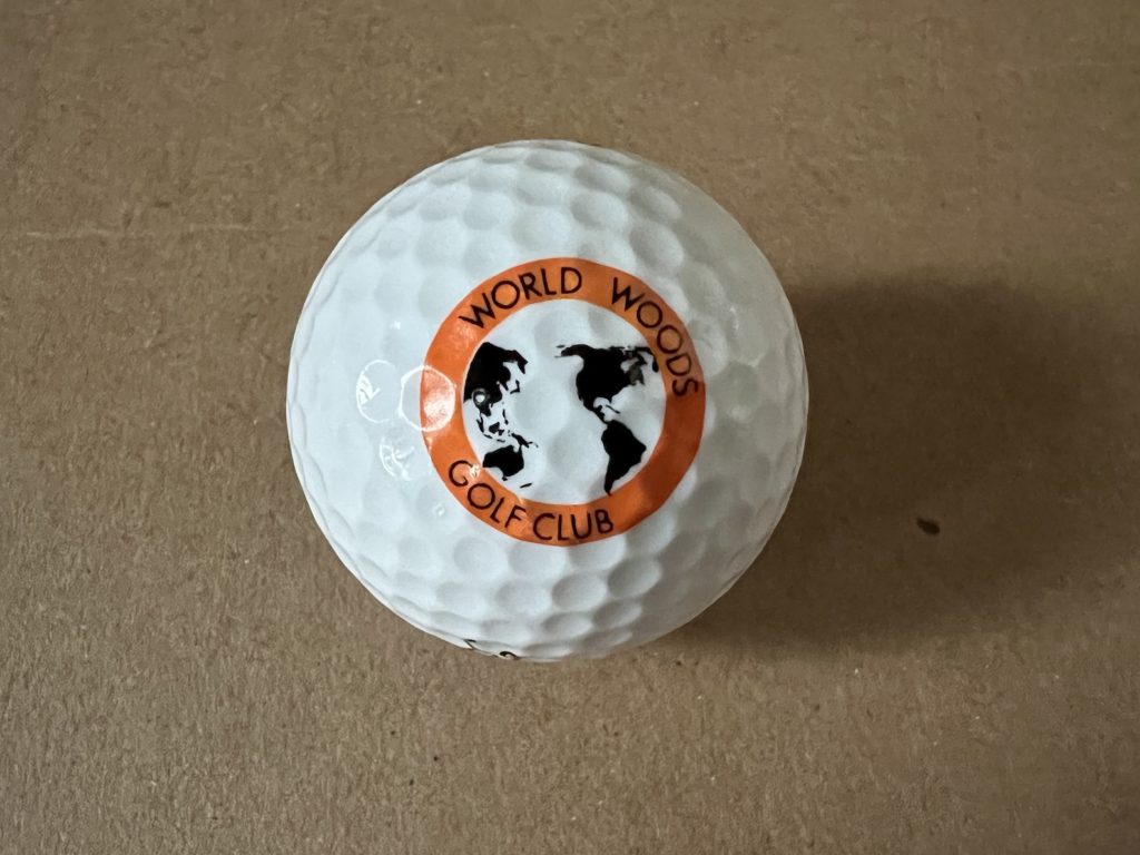 Collecting Logo Golf Balls